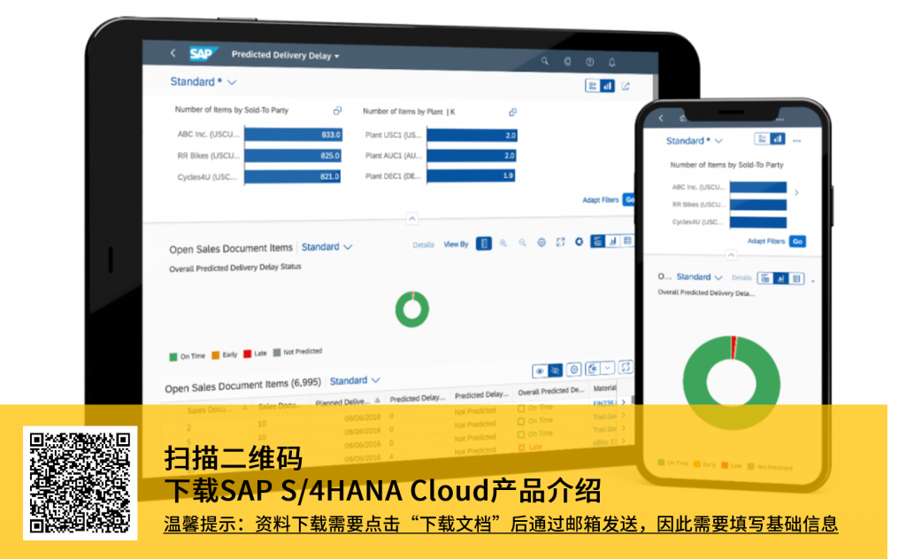 SAP S/4HANA Cloud,S/4 HANA,云ERP,SAP云,SAP云解决方案