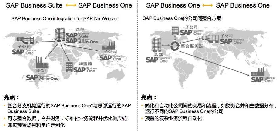 SAP Business One多组织架构