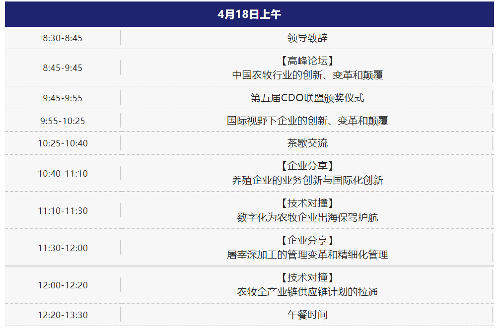 第五届农牧数字化峰会