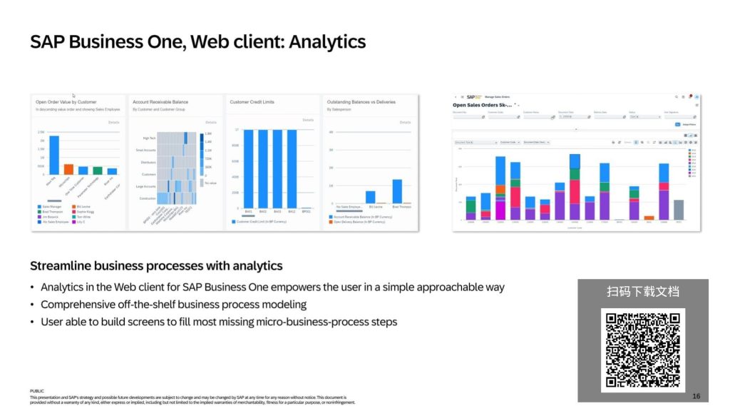 SAP Business One web客户端