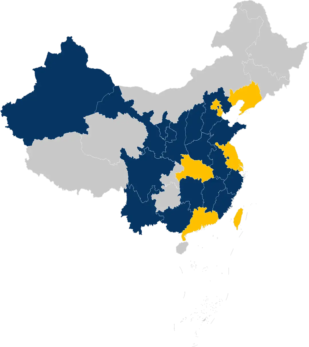 MTC中国本地化SAP实施服务地区